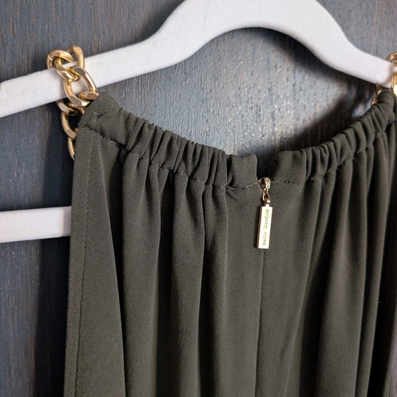 reserved Michael Kors sleeveless shift halter dress - Picture 5 of 7